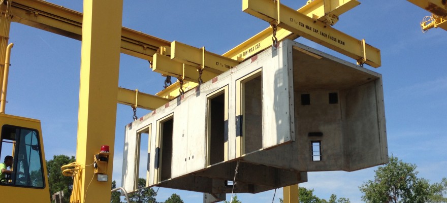 Modular Unit on Gantry Crane